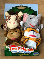 Melissa & Doug Hand Puppets - Zoo Friends