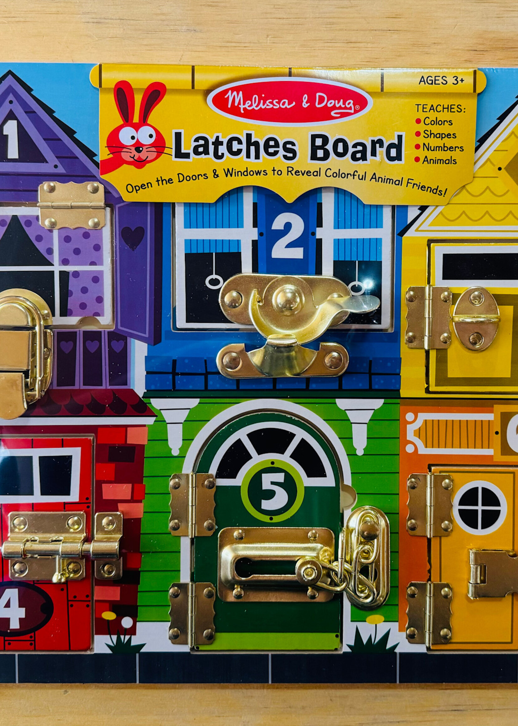Melissa & Doug Latches Board