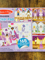 Melissa & Doug Reusable Sticker Pad - Dress-Up