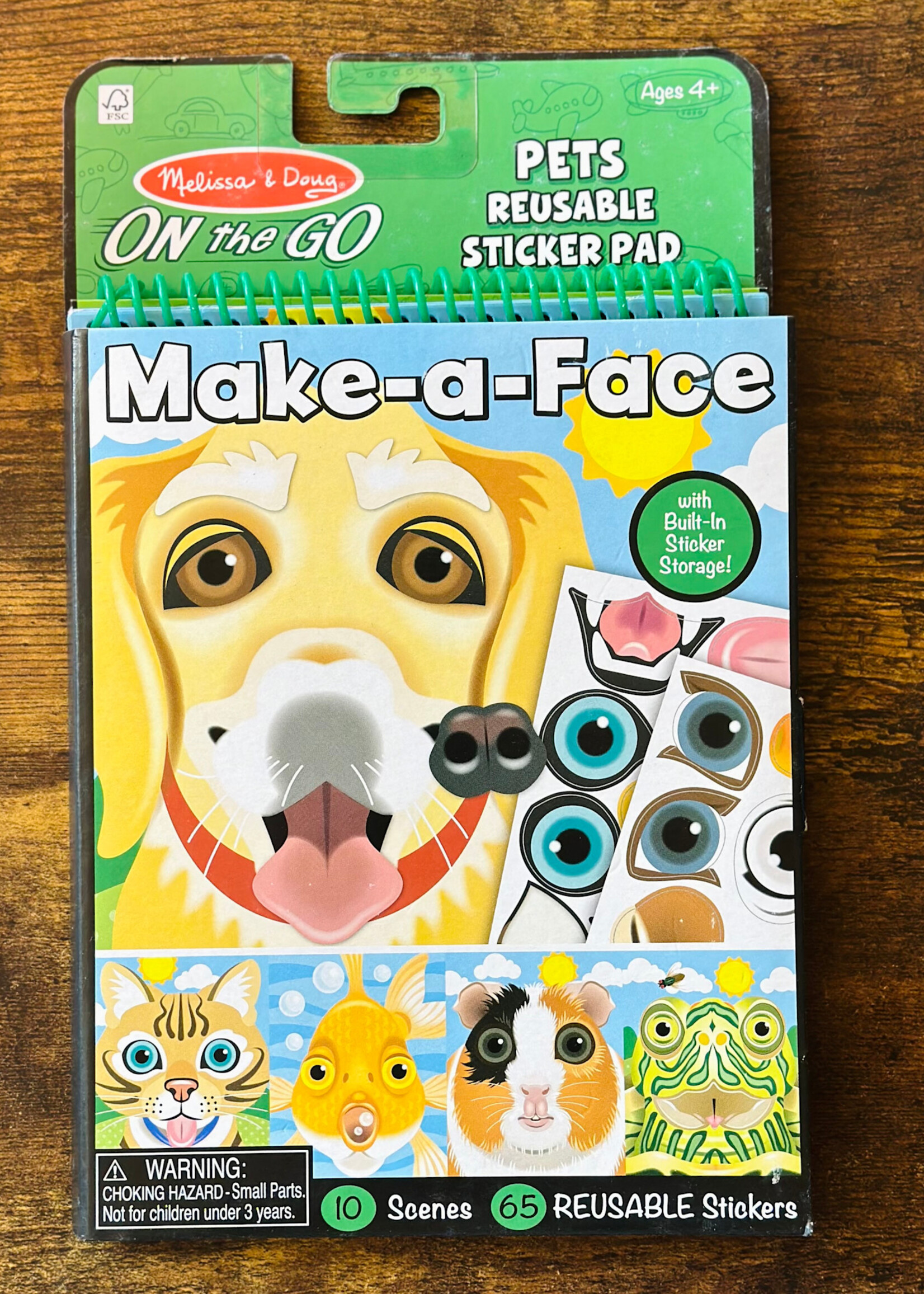 Melissa & Doug Make-a-Face - Pets