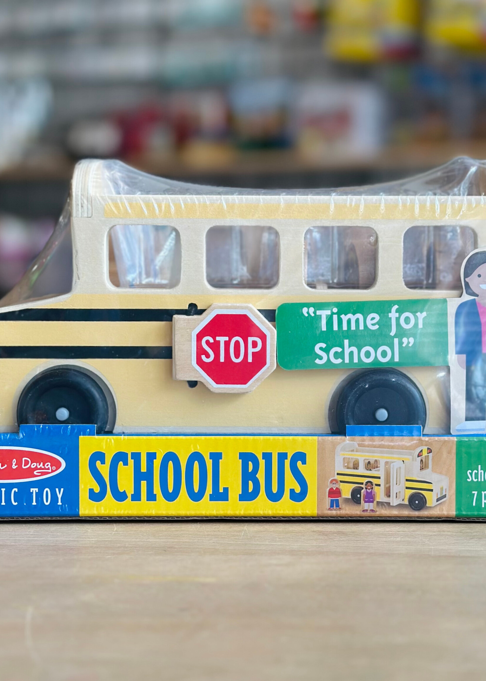 Melissa & Doug Wooden School Bus