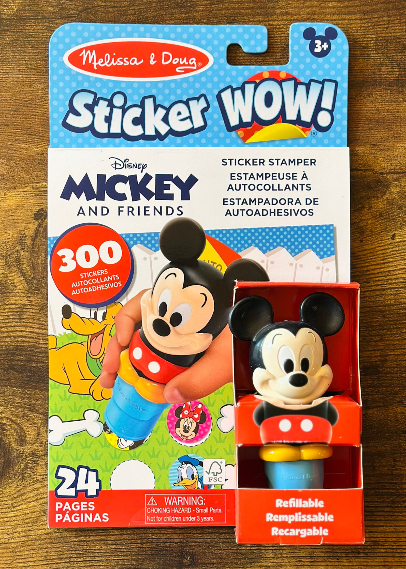 Melissa & Doug Sticker WOW! Activity Pad Set - Mickey Mouse