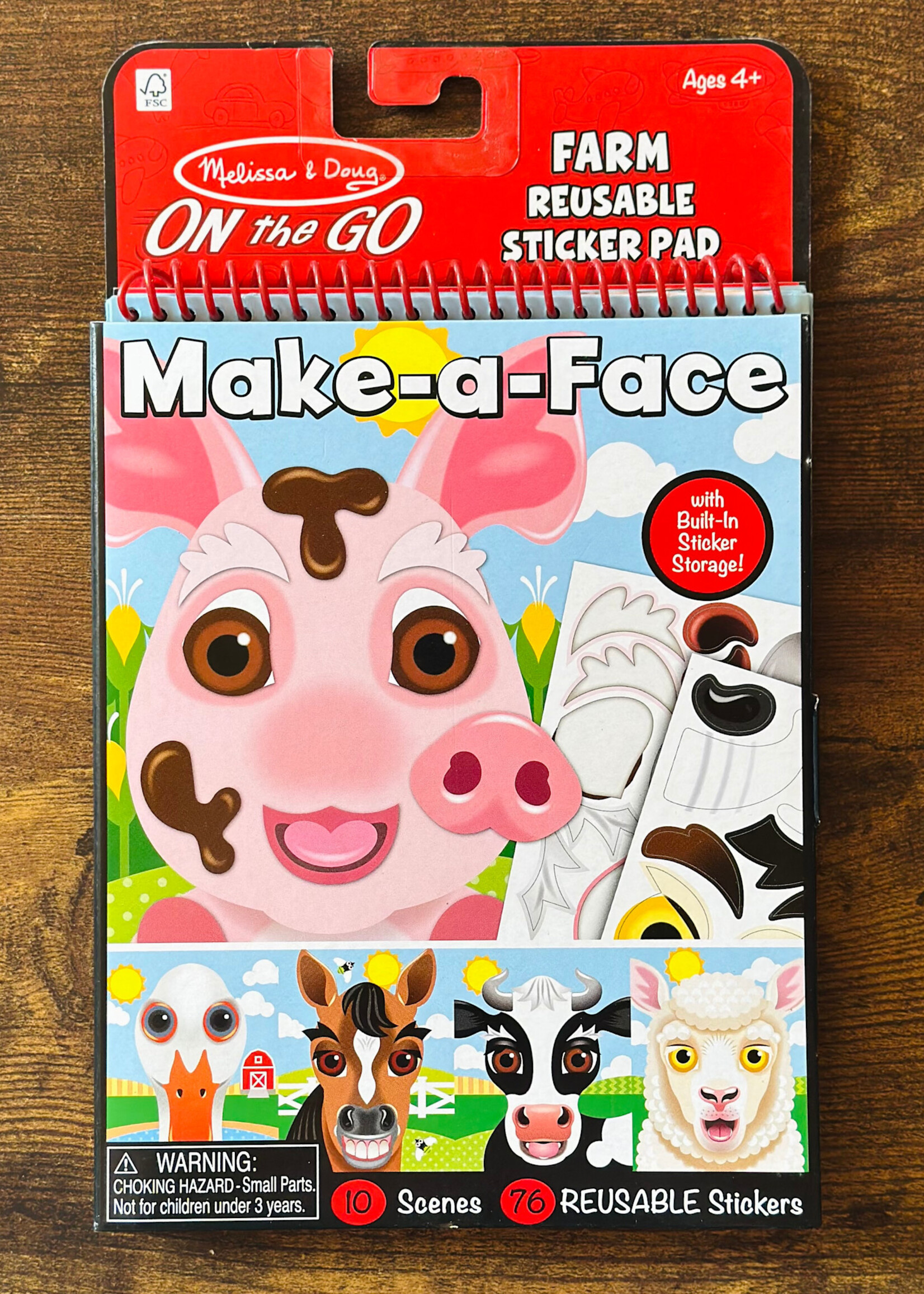 Melissa & Doug Make-a-Face - Farm