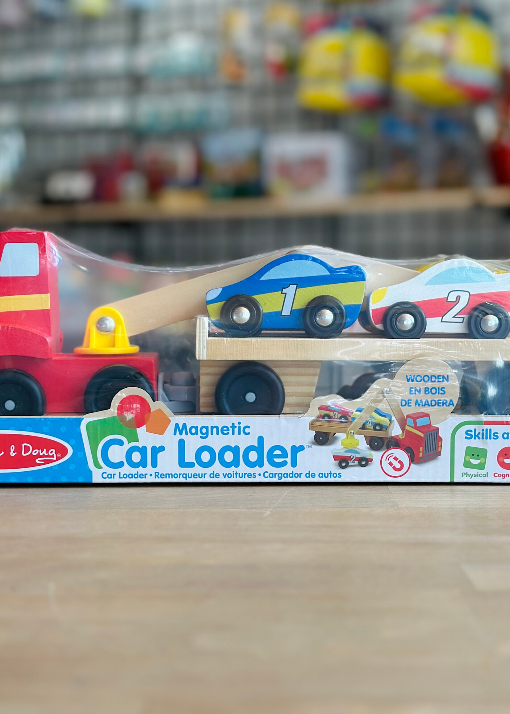 Melissa & Doug Magnetic Car Loader
