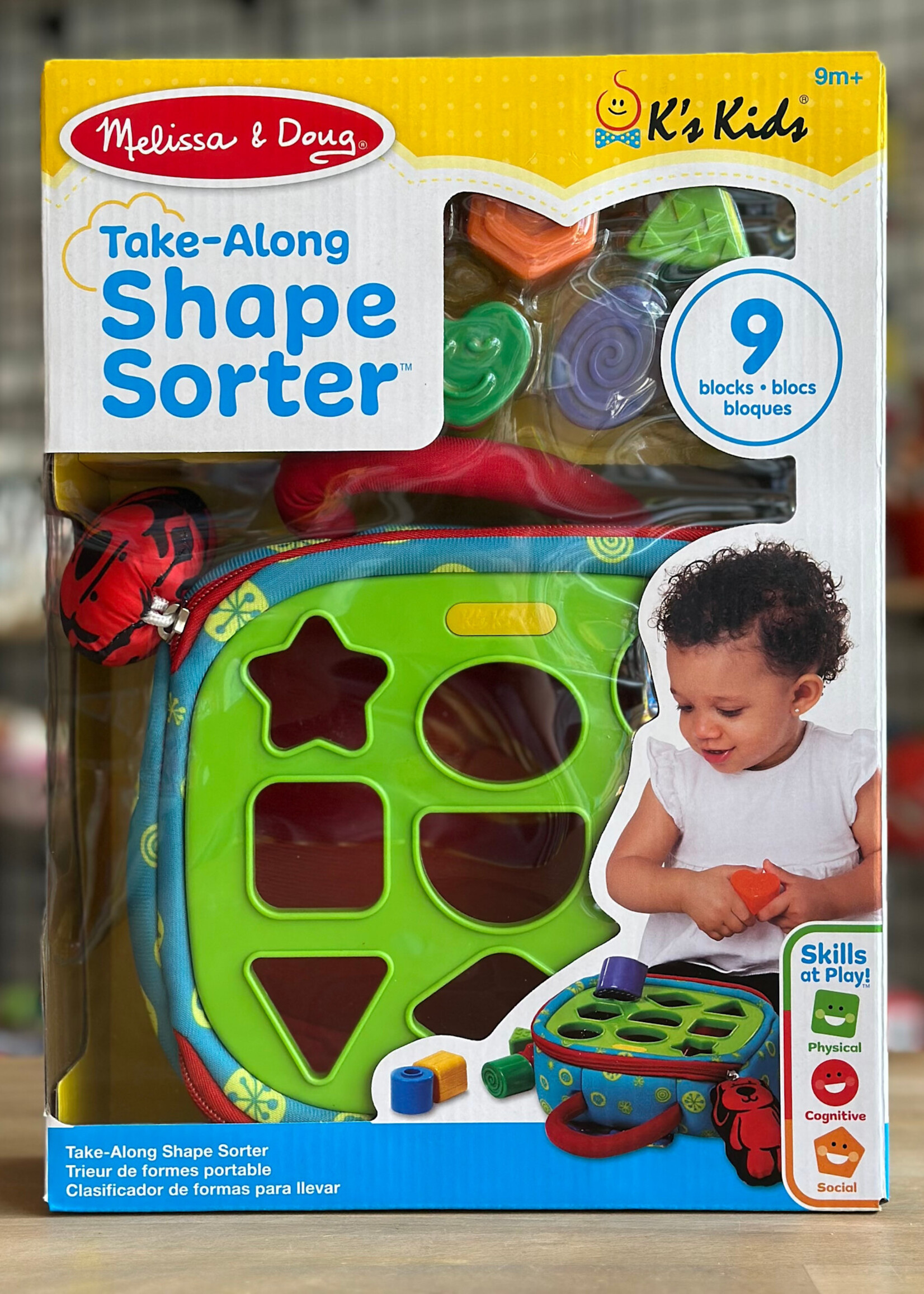 Melissa & Doug Take-Along Shape Sorter