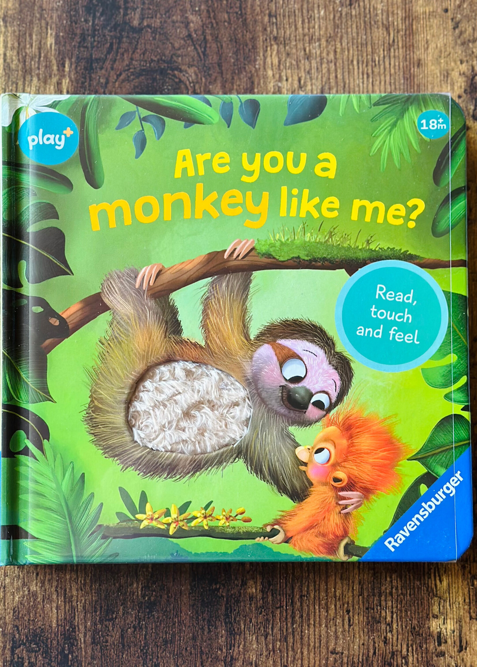Ravensburger Book - Are You a Monkey Like Me?
