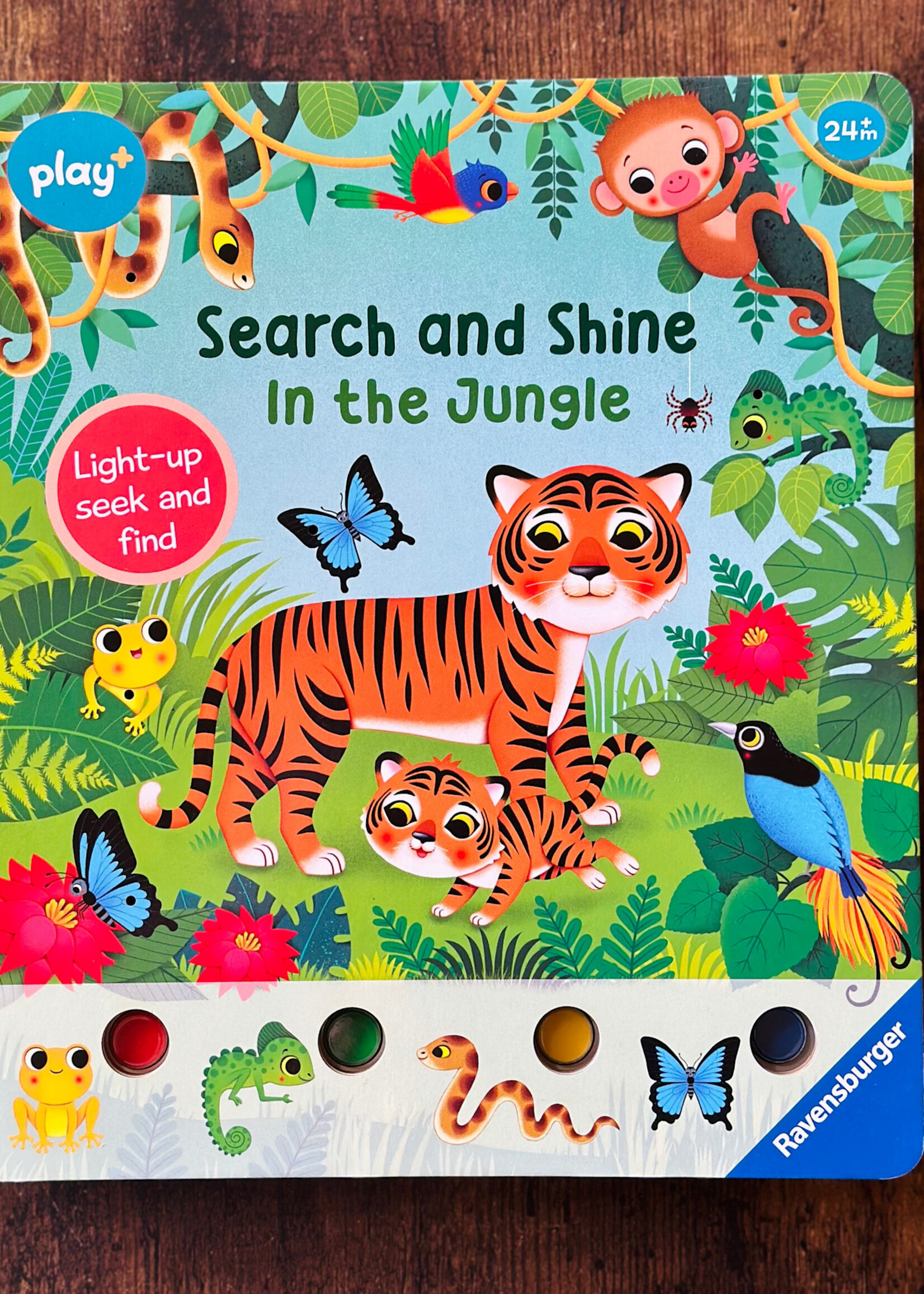 Ravensburger Book - Search and Shine in the Jungle