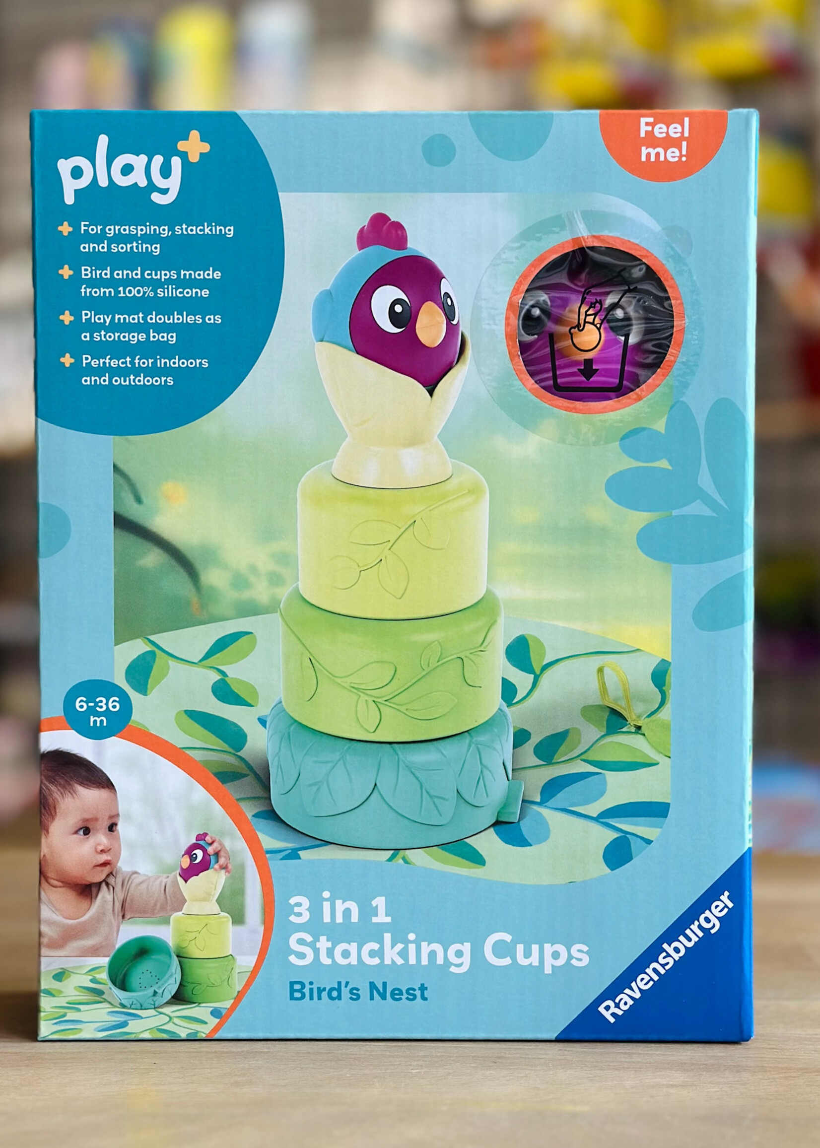 Ravensburger 3-in-1 Stacking Cups: Bird's Nest