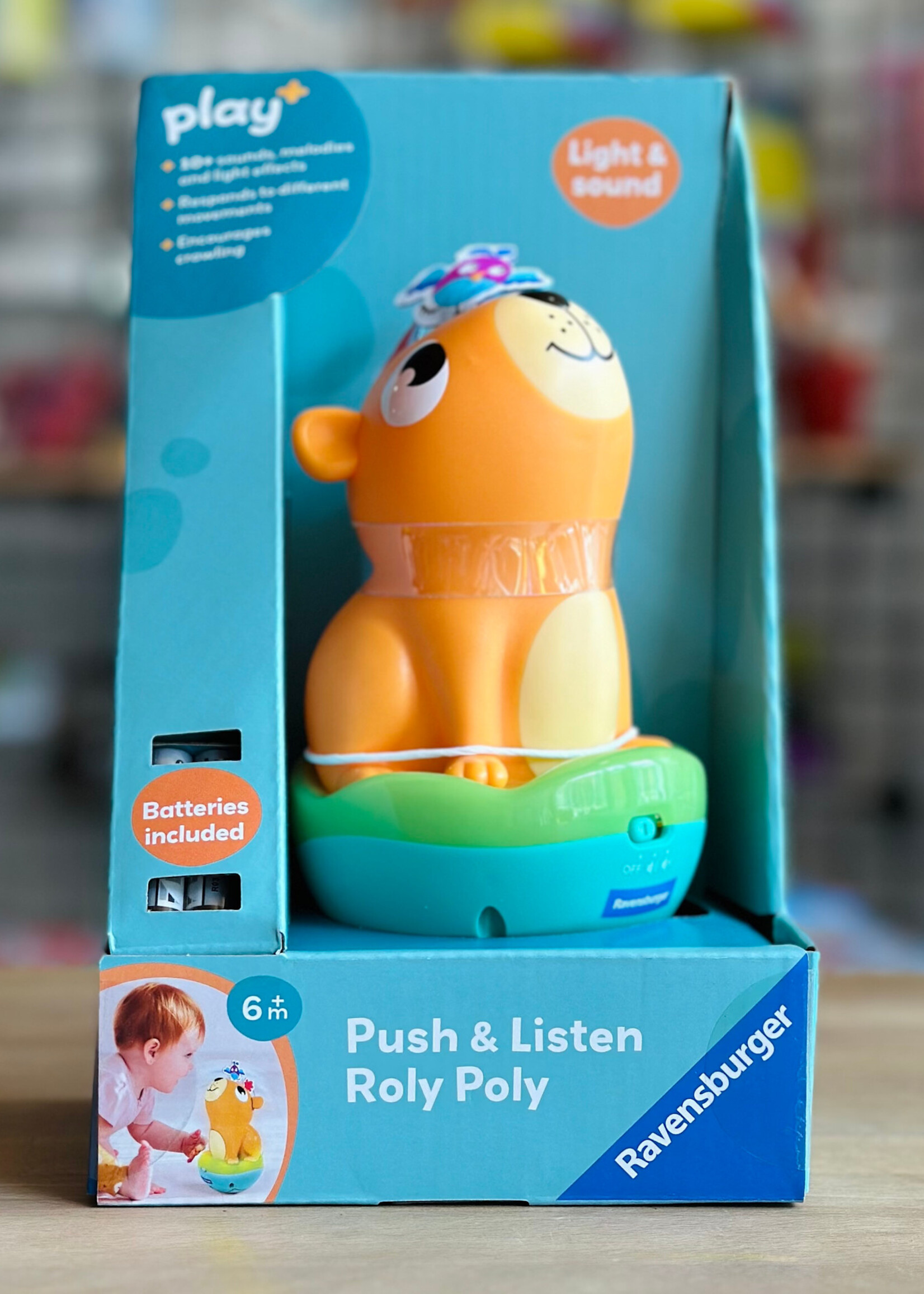 Ravensburger Push & Listen Roly Poly: Capybara