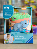 Ravensburger Roll & Play Sound Cube: Wild Animals