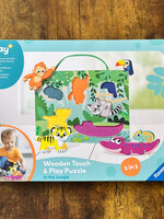 Ravensburger Wooden Touch & Play Puzzle: Jungle