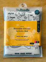 Hey Doodle Into the Wild (Reusable Silicone Activity Mat)