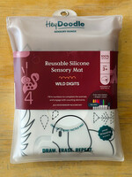 Hey Doodle Wild Digits (Reusable Silicone Activity Mat)