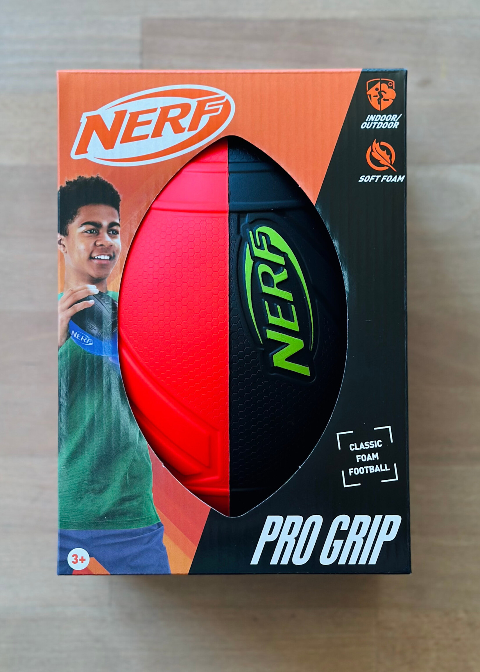 Nerf Pro Grip Football (Red)