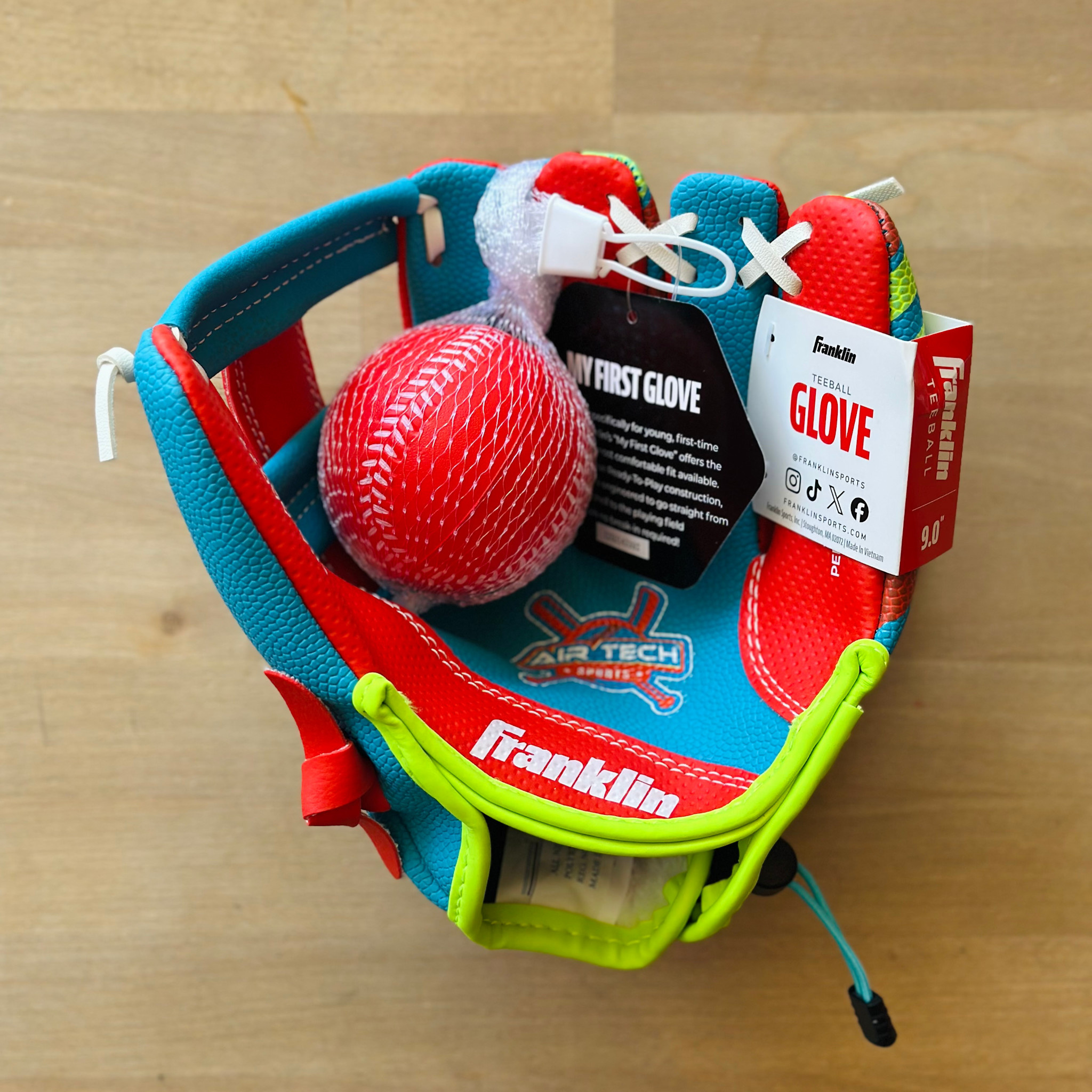 Teeball Glove (Right Red)