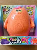 ORB Funkee Animalz Cat with Hat - Orange