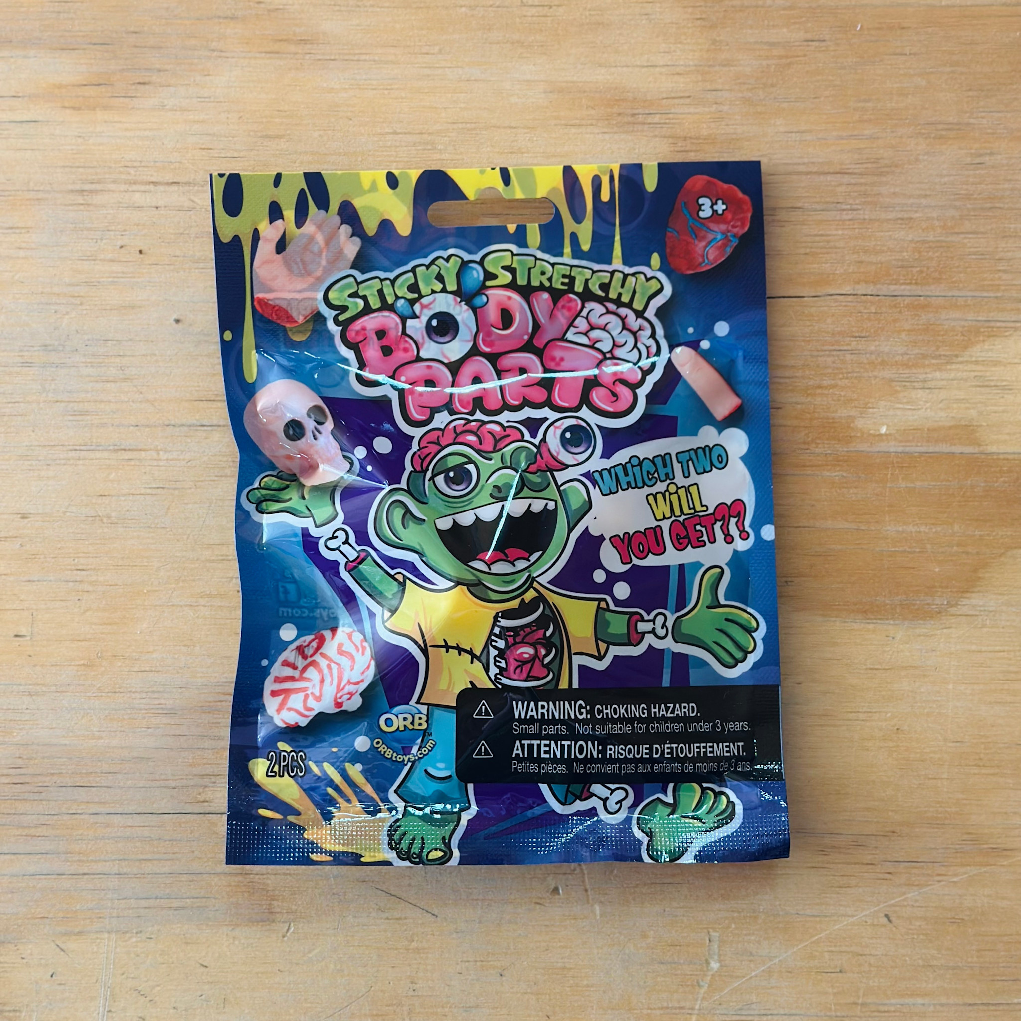 Sticky Stretchy Body Parts - Mystery Bag