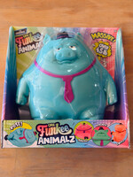 ORB Funkee Animalz Pig with Hat - Teal