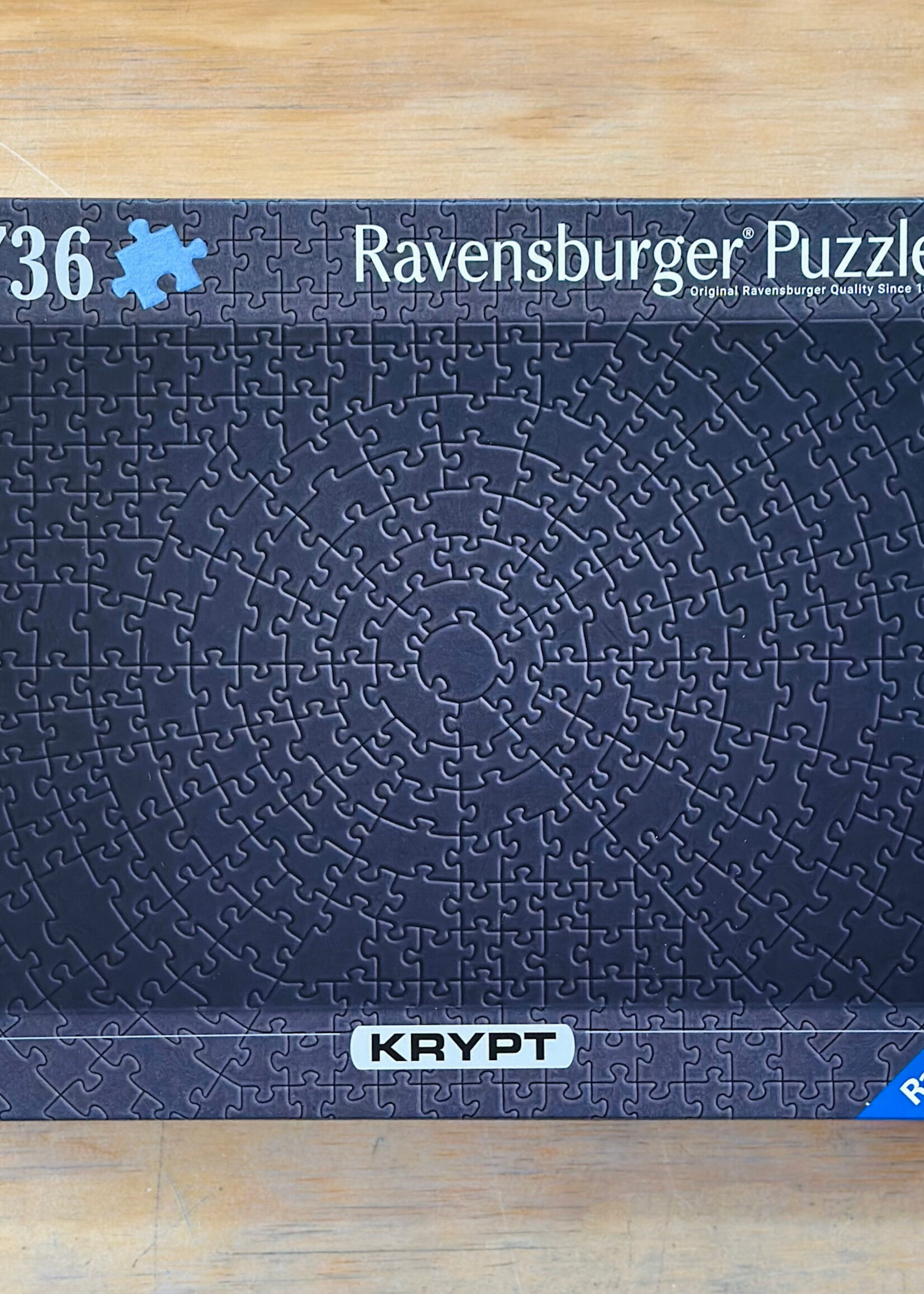 Ravensburger Puzzle - Krypt Black 736 Pc.