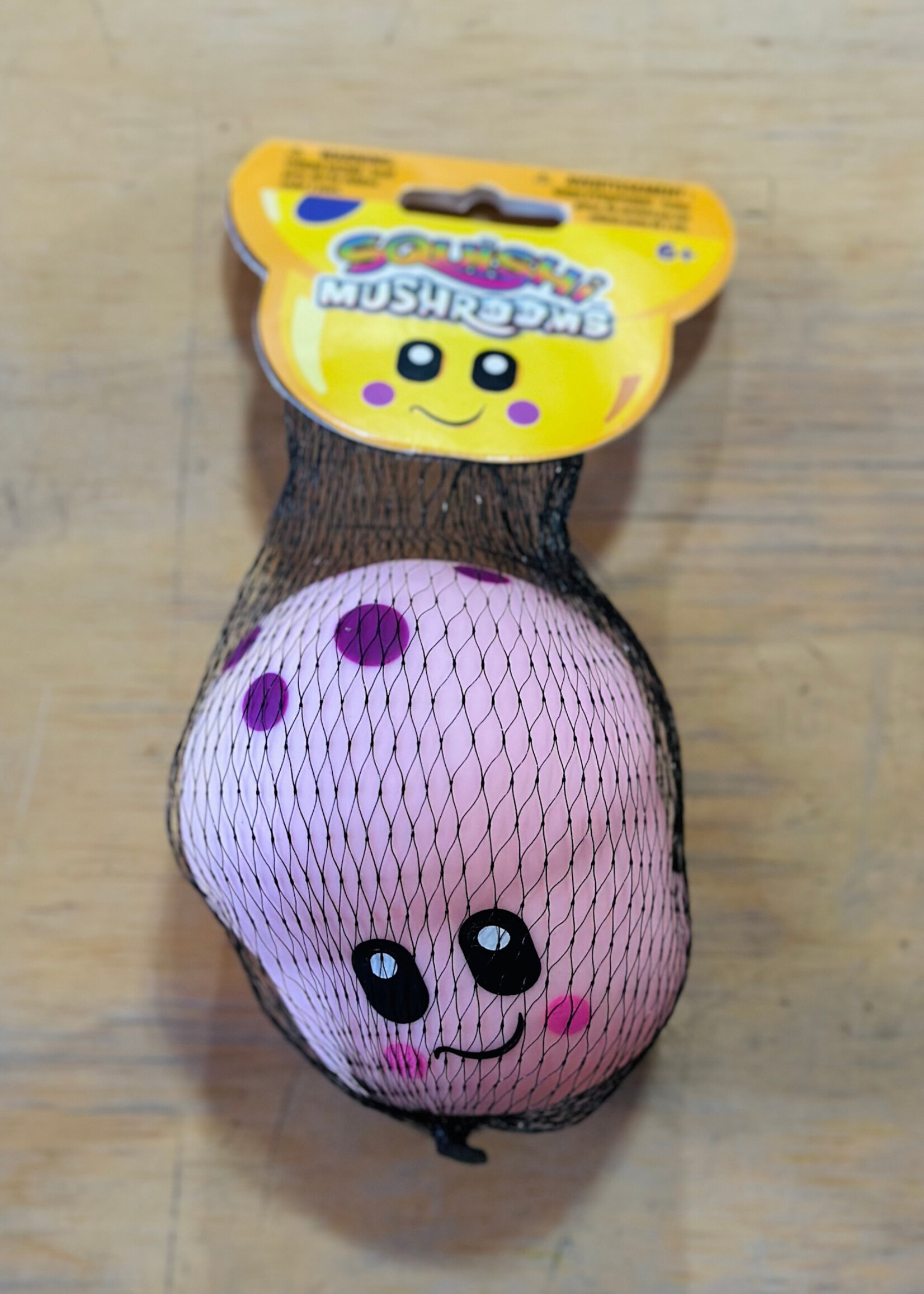 Incredible Group Squishi Mushrooms - Pink