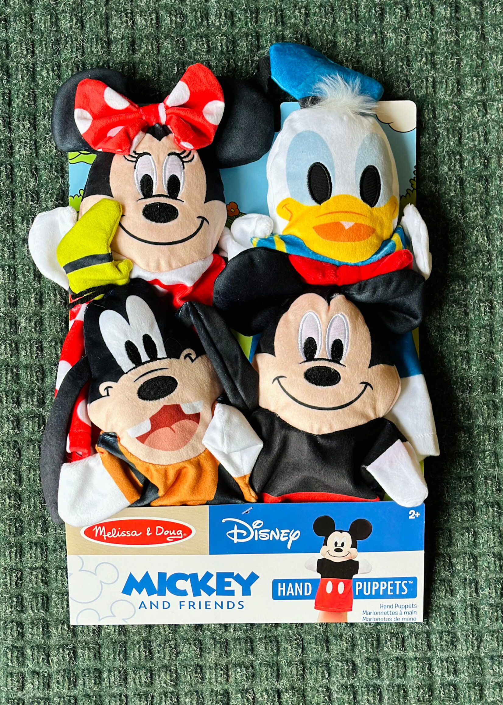 Melissa & Doug Hand Puppets - Mickey Mouse & Friends