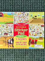 Melissa & Doug Reusable Sticker Pad - Farm
