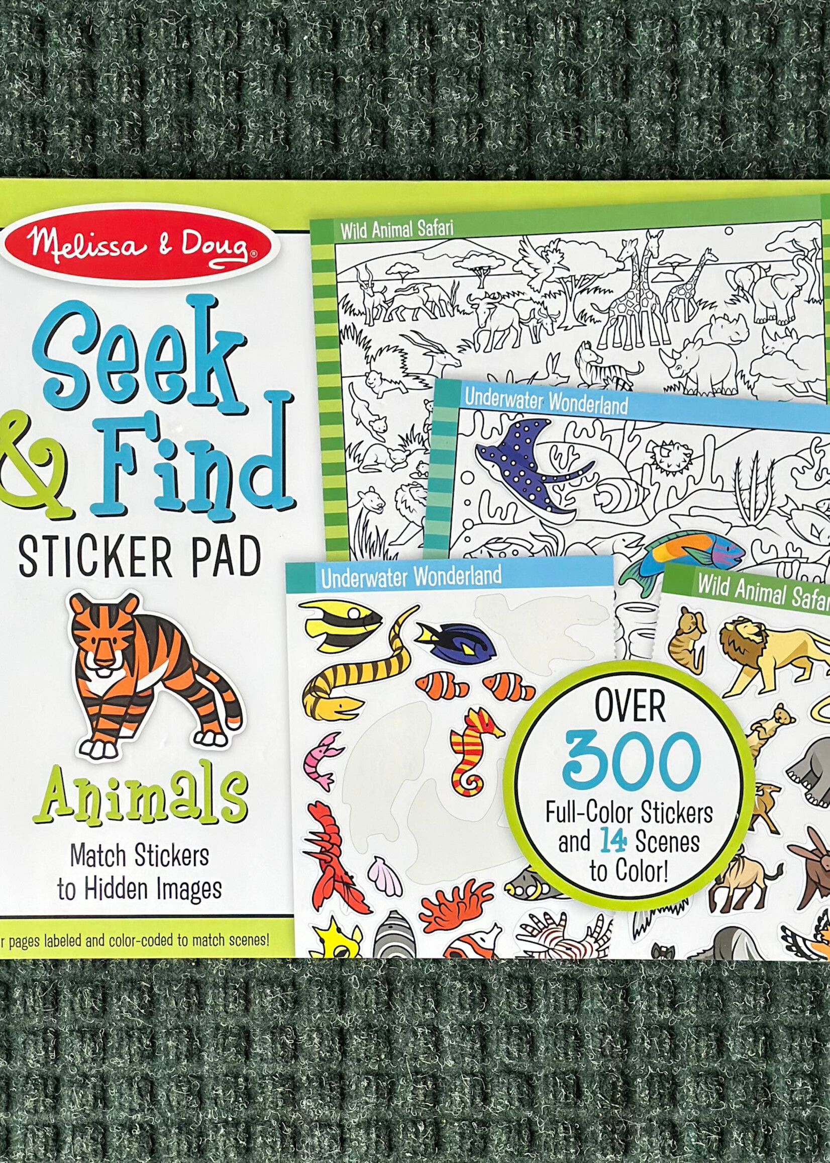 Melissa & Doug Seek & Find Sticker Pad - Animals