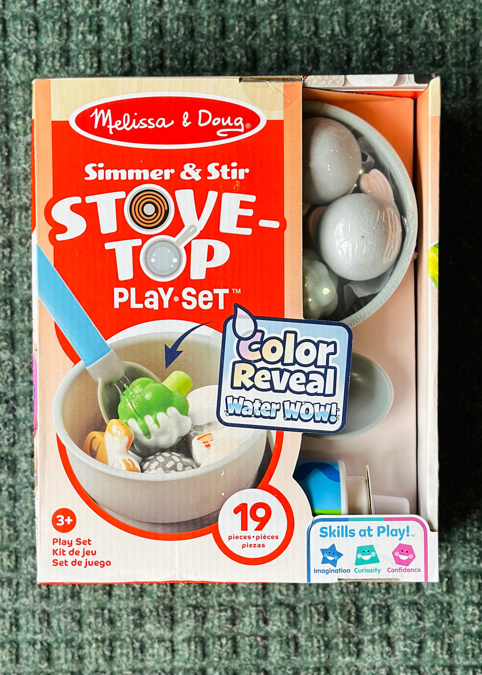 Melissa & Doug Simmer & Stir Stove Top Play Set
