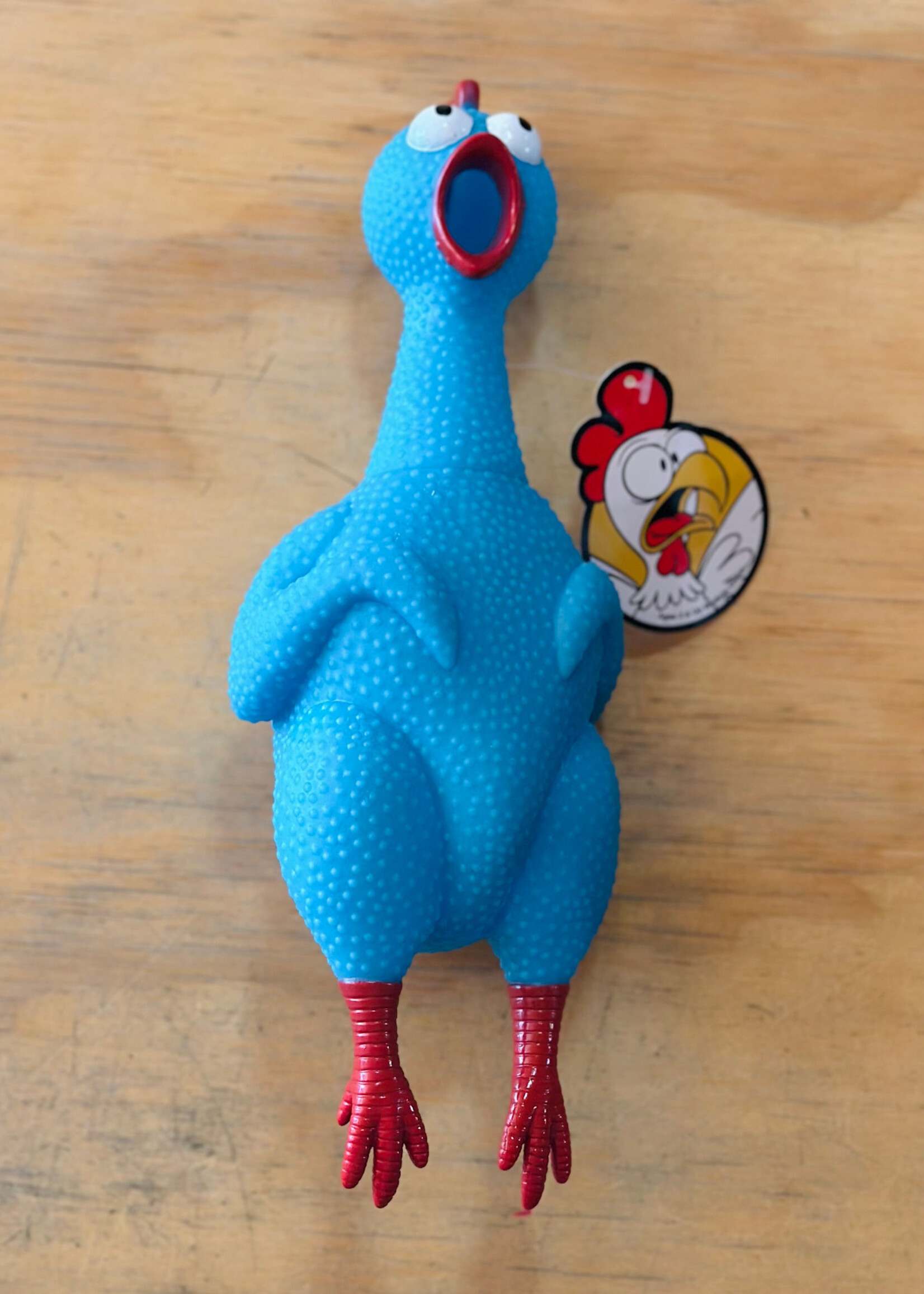 The Toy Network Big Rubber Chicken Collectible (Blue)