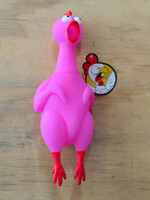 The Toy Network Big Rubber Chicken Collectible (Pink)