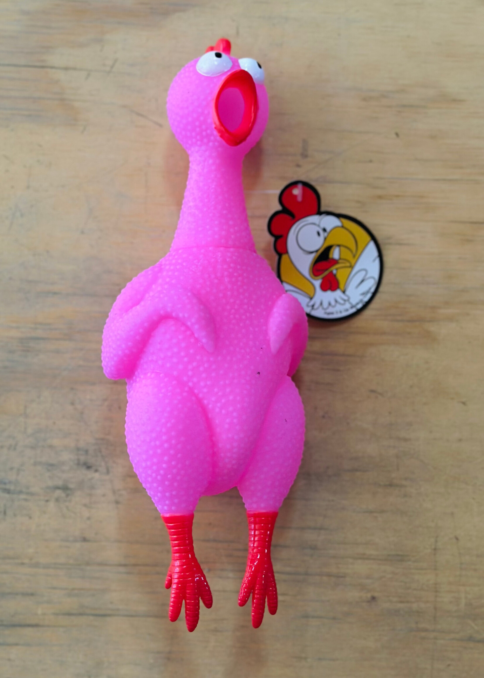 The Toy Network Big Rubber Chicken Collectible (Pink)