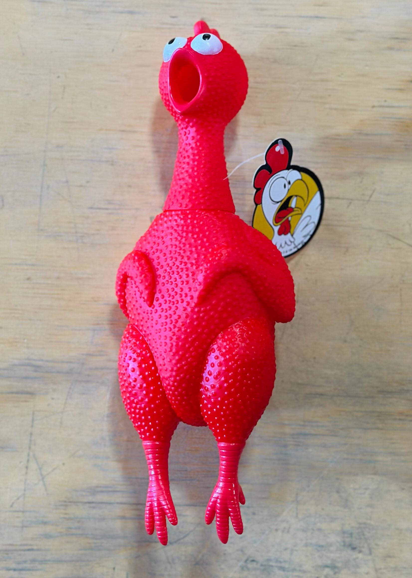 The Toy Network Big Rubber Chicken Collectible (Red)