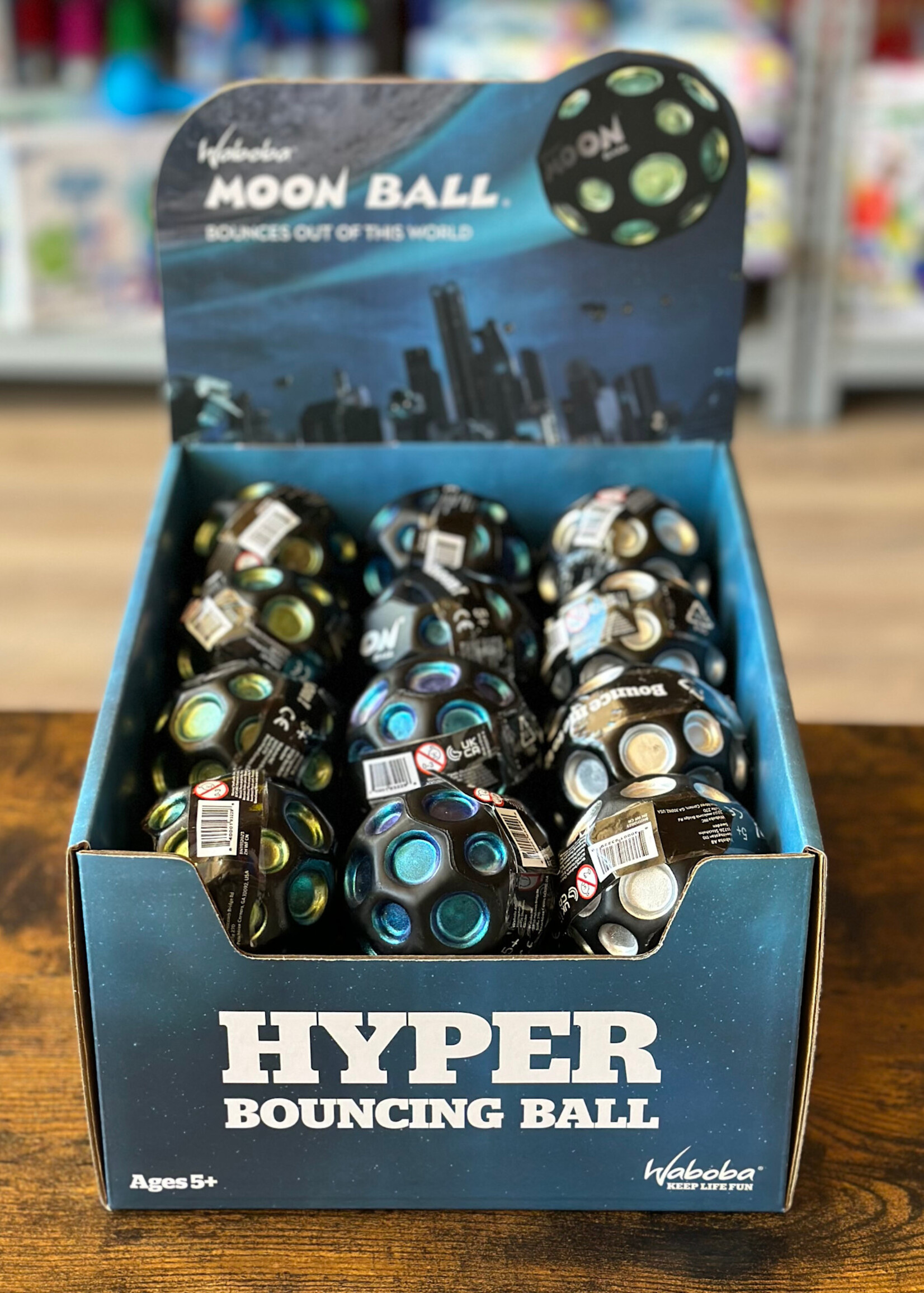 Waboba Dark Side Of The Moon Ball (Hyper Bounce) - Green