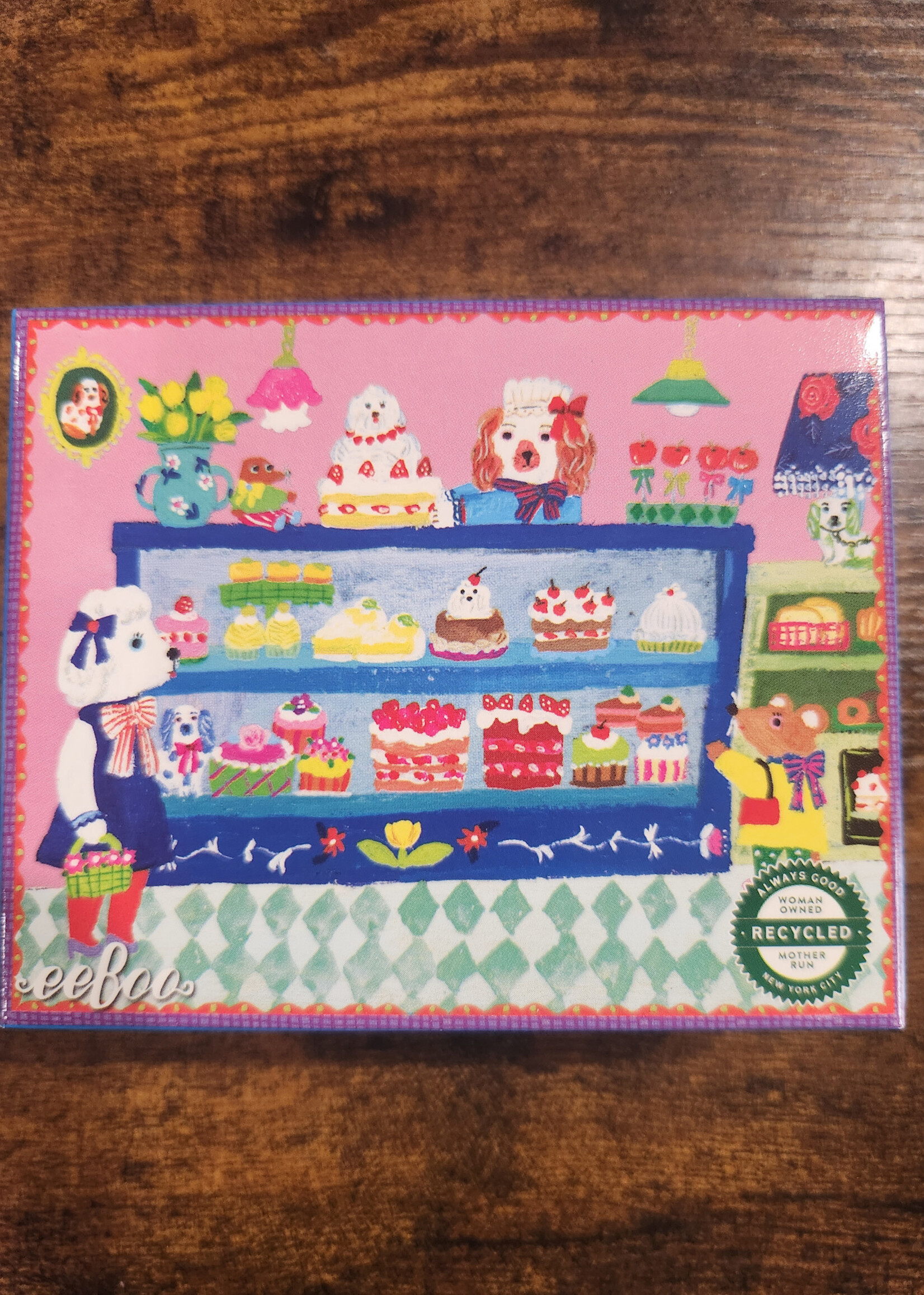 eeBoo 36 Piece Mini Puzzle-Dog Bakery