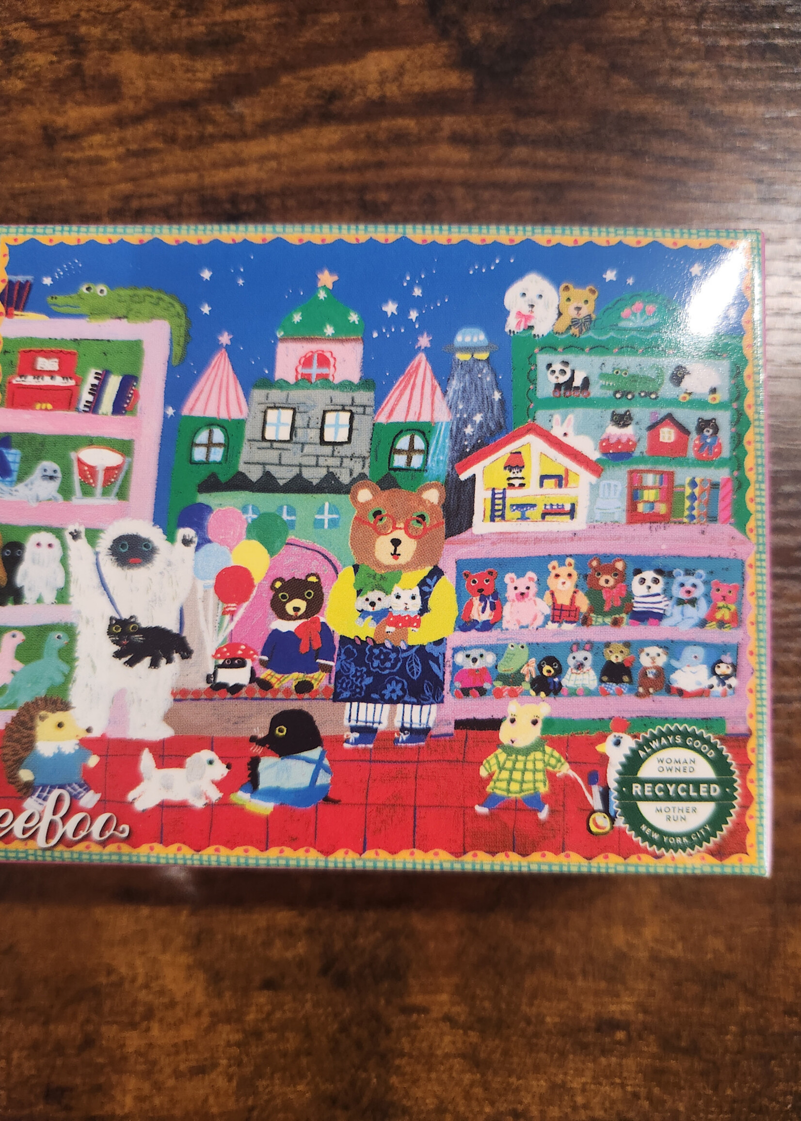 eeBoo 36 Piece Mini Puzzle-Toy Time