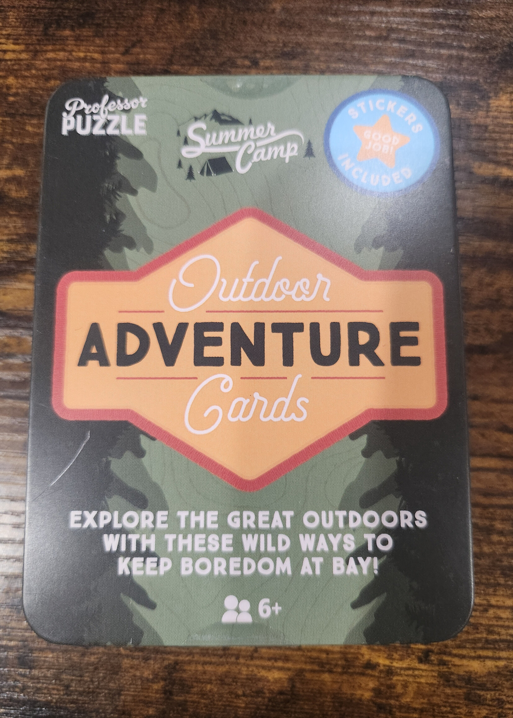 Professor Puzzle Outdoor Adventure Cards