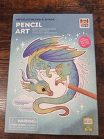 Tiger Tribe Pencil Art-Metallic Blend & Shade