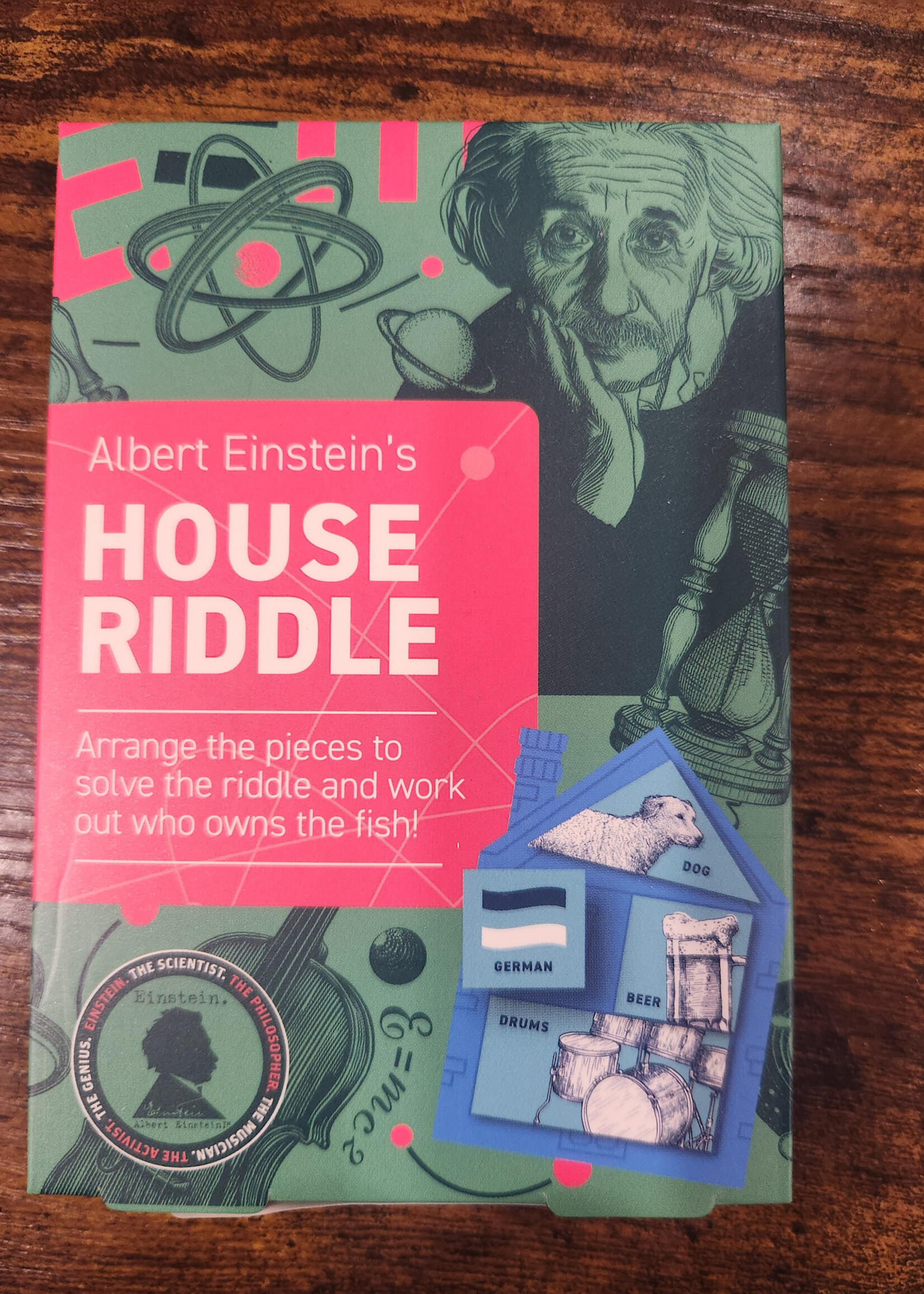 Professor Puzzle Albert Einstein's House Riddle