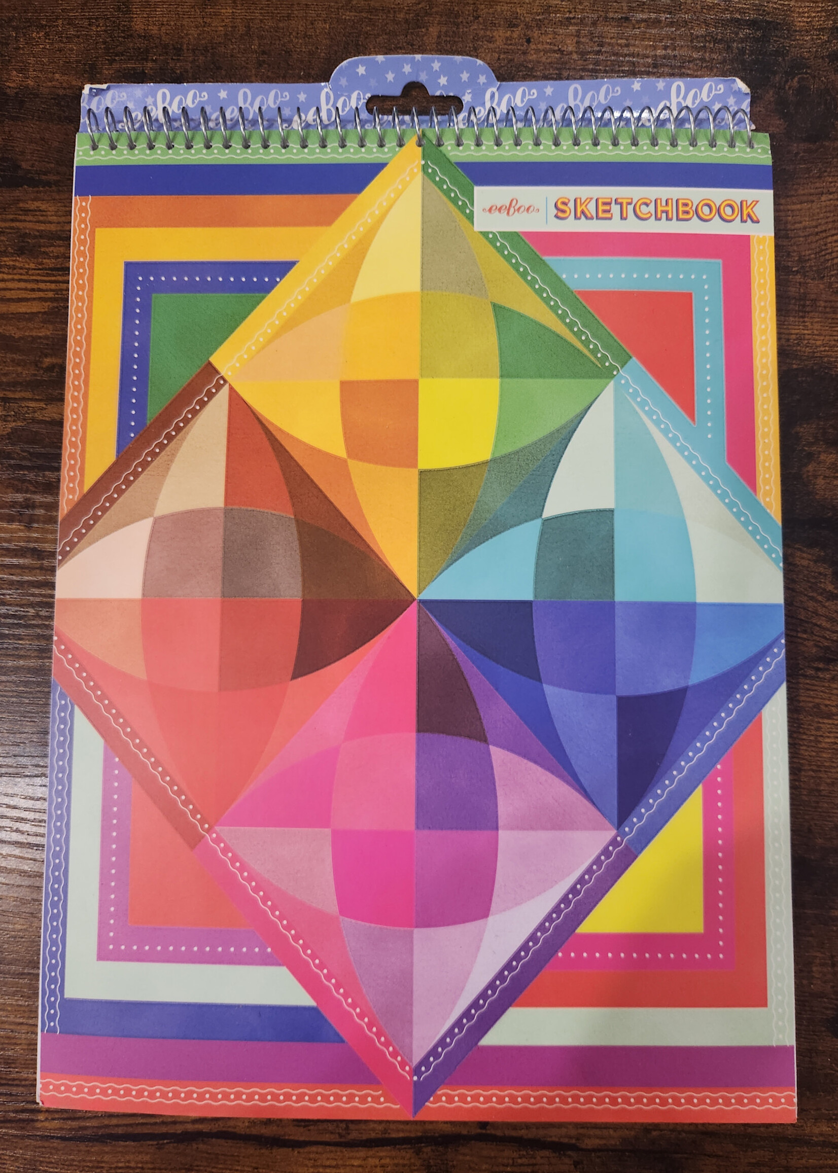 eeBoo Rainbow Colors Sketchbook