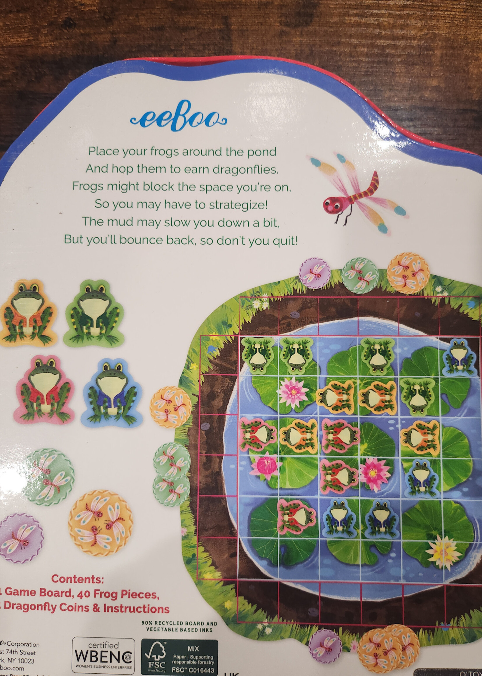 eeBoo Frog Hopkins