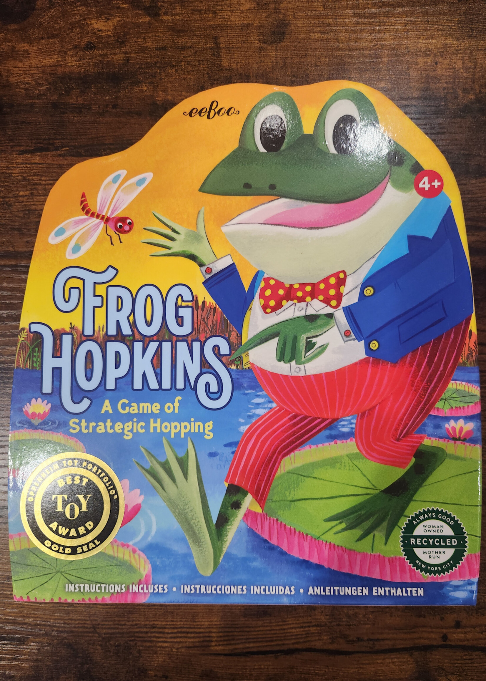 eeBoo Frog Hopkins