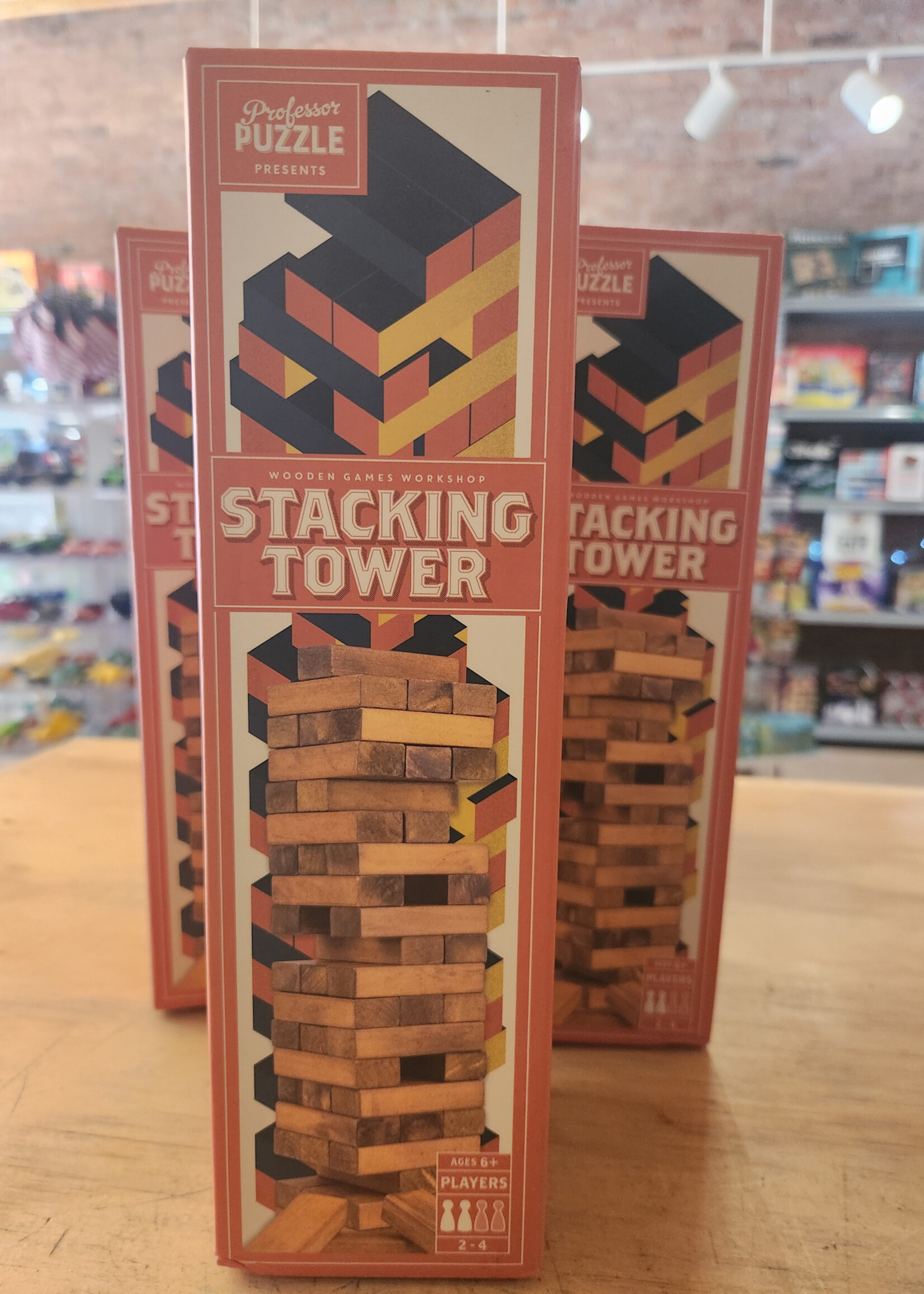 Professor Puzzle Stacking Tower