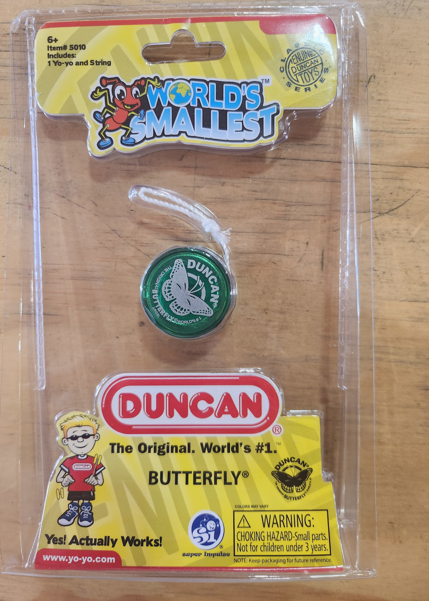 World's Smallest World’s Smallest Duncan YoYo (colors vary)