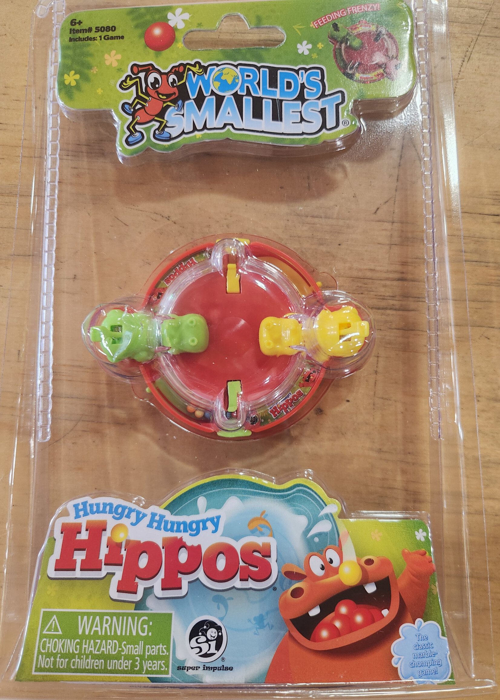 World's Smallest World’s Smallest Hungry Hungry Hippo