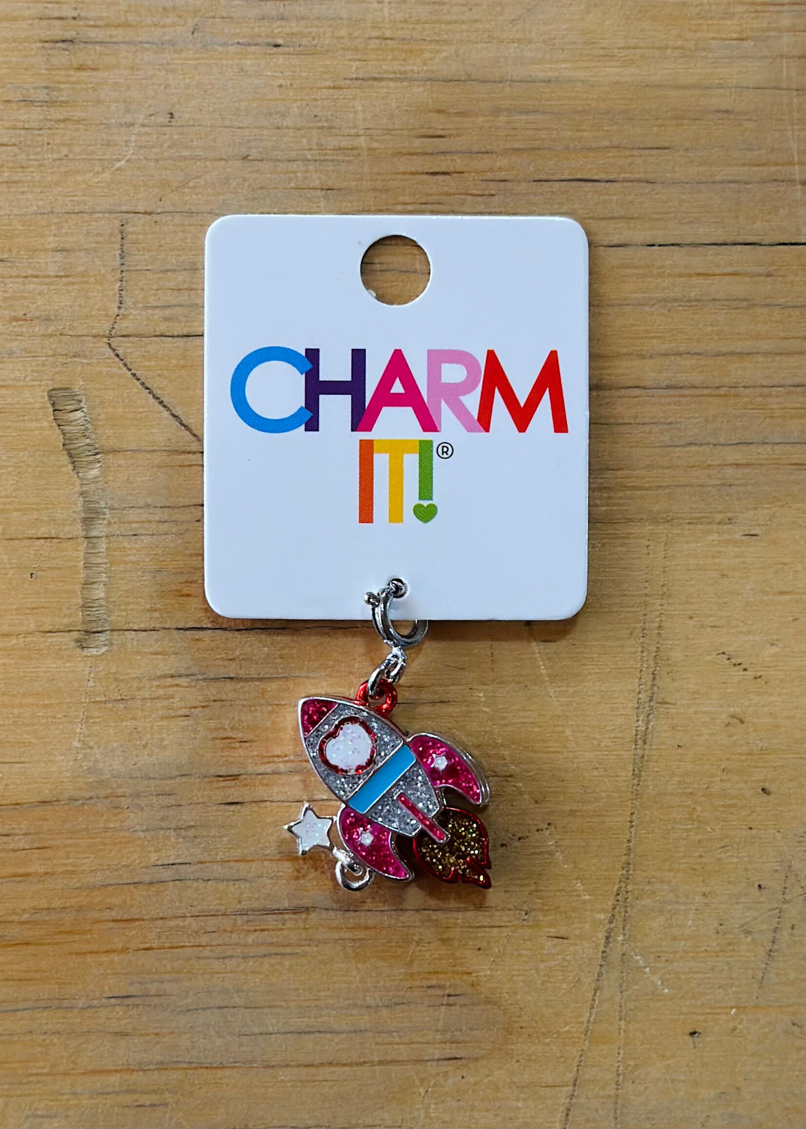 Charm It! Charm It! - Glitter Rocket Charm