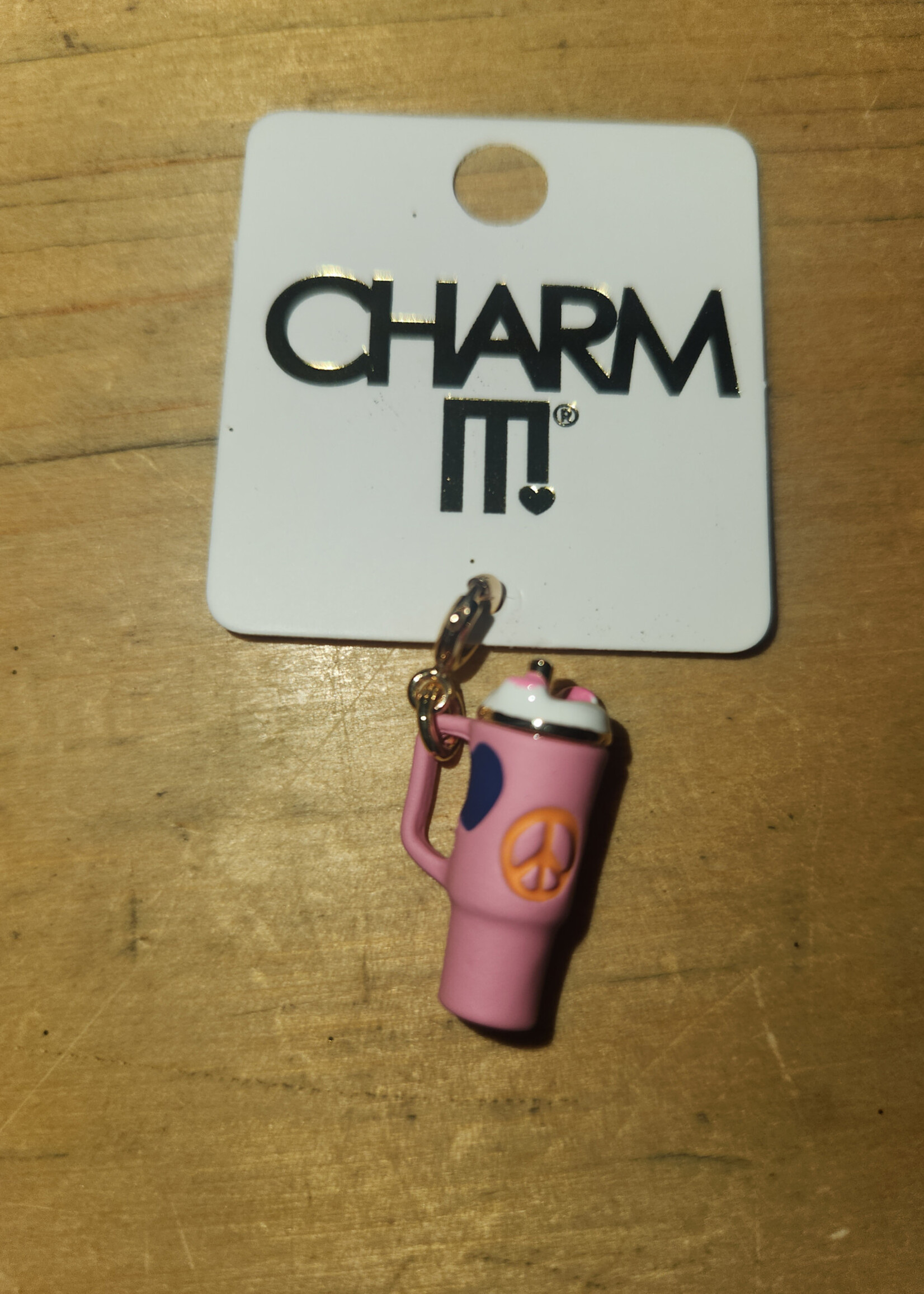 Charm It! Charm It! - Gold On-The-Go Cup Charm