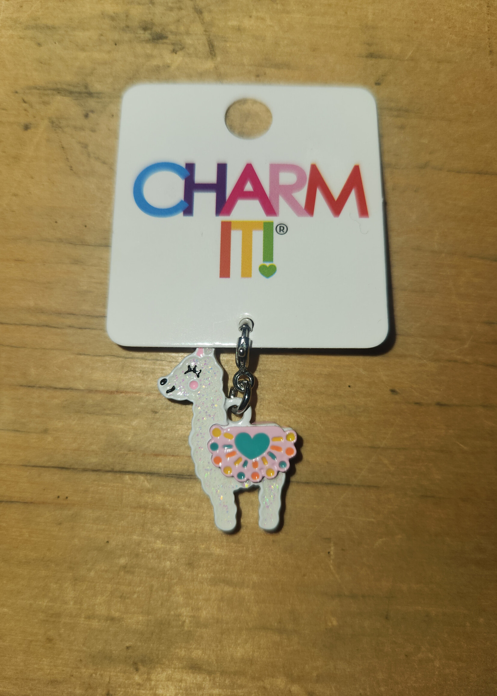 Charm It! Charm It! - Glitter Llama Charm