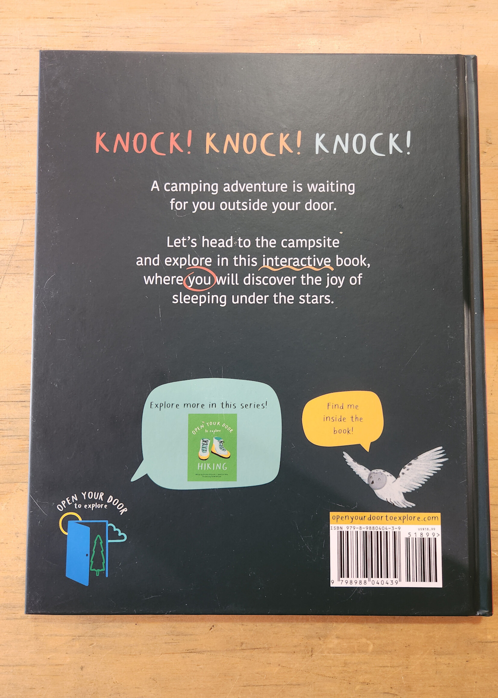 Book - Open Your Door to Explore CAMPING