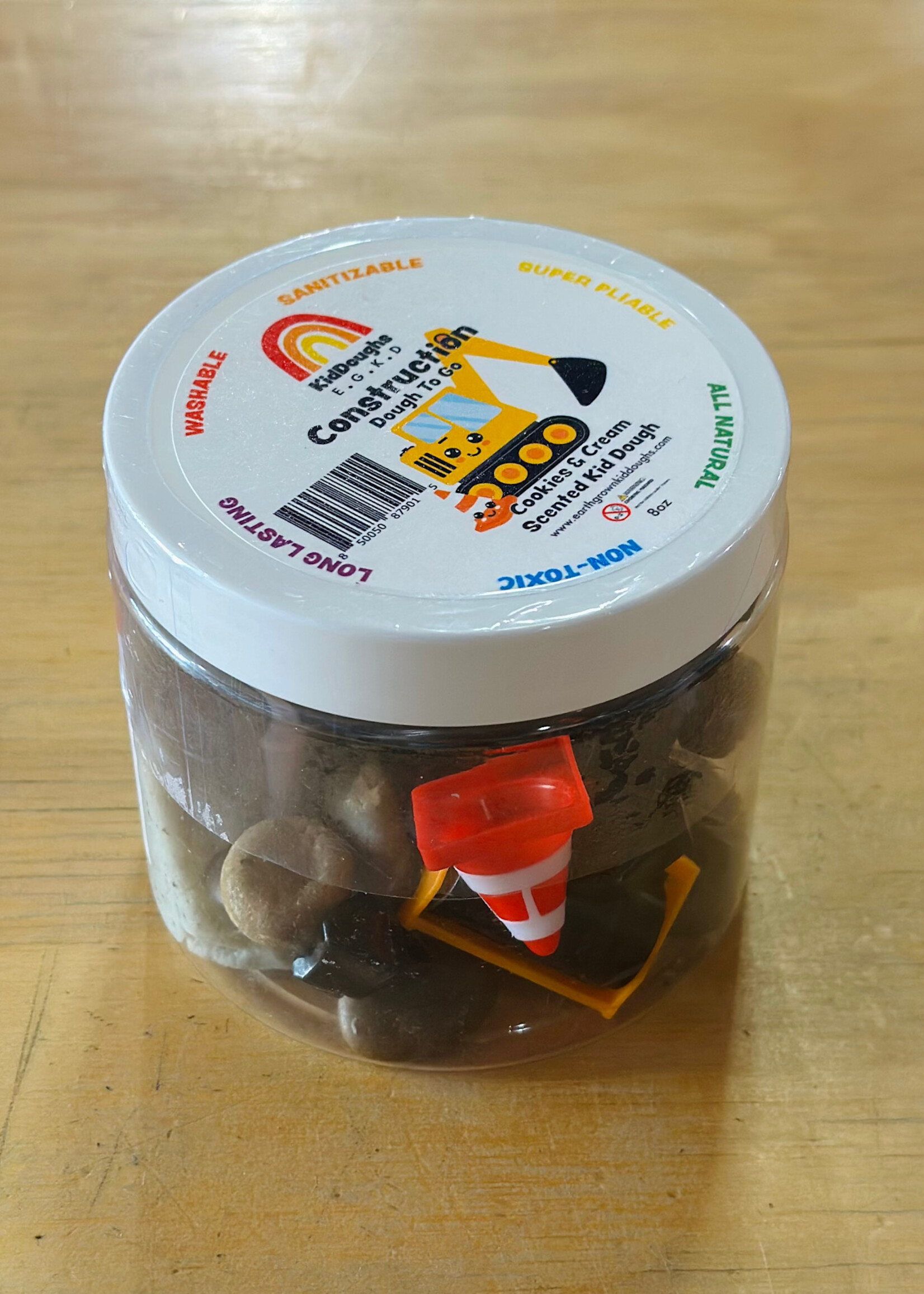 Earth Grown KidDoughs Construction Dough-to-Go