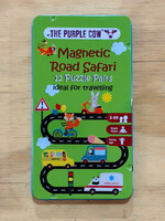 The Purple Cow Travel Game - Magnetic Road Safari